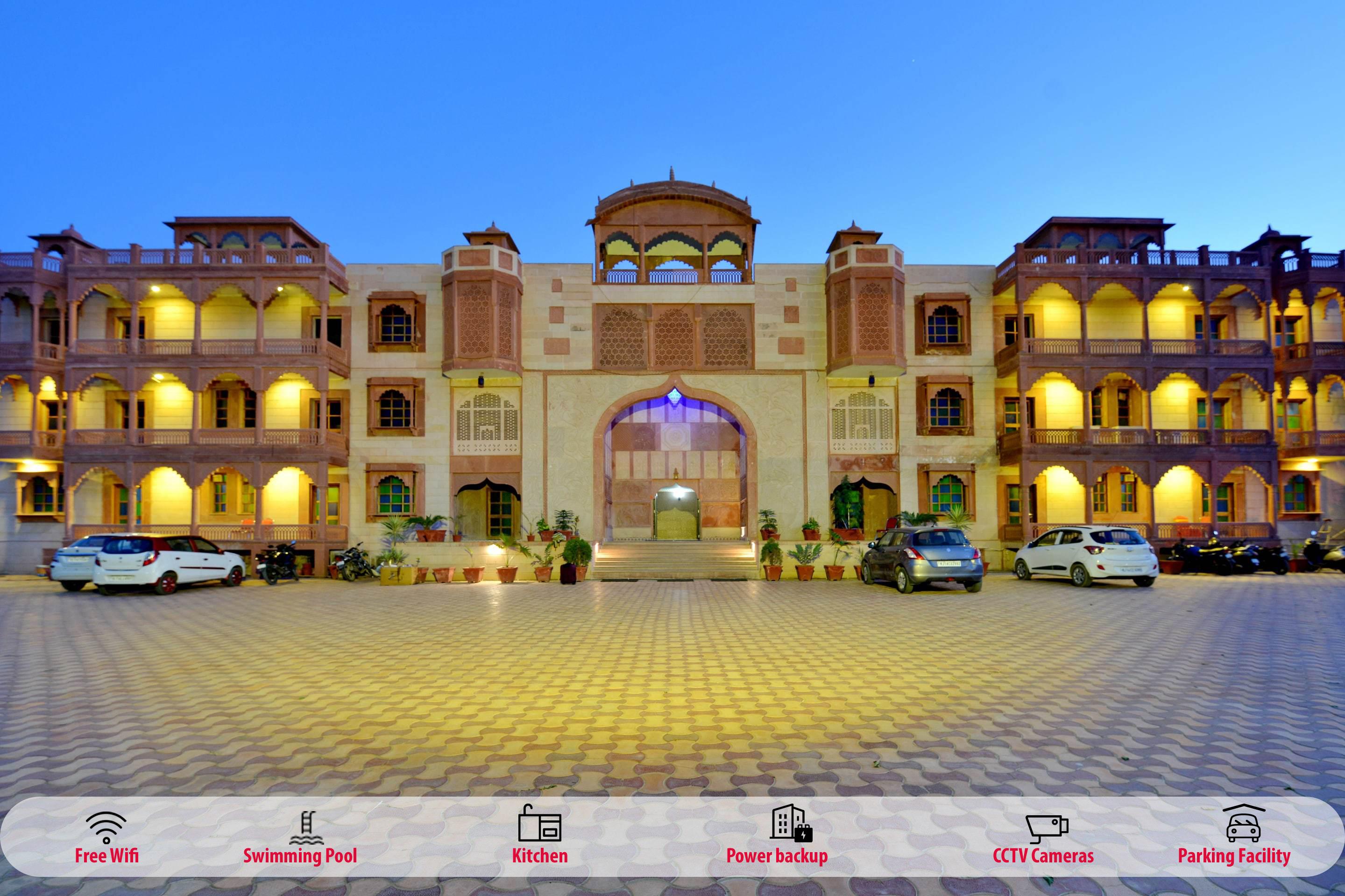 Super Oyo Collection O New Red Fort Resort Amer Exterior photo